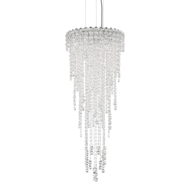Chantant 4-Light Pendant in Stainless Steel