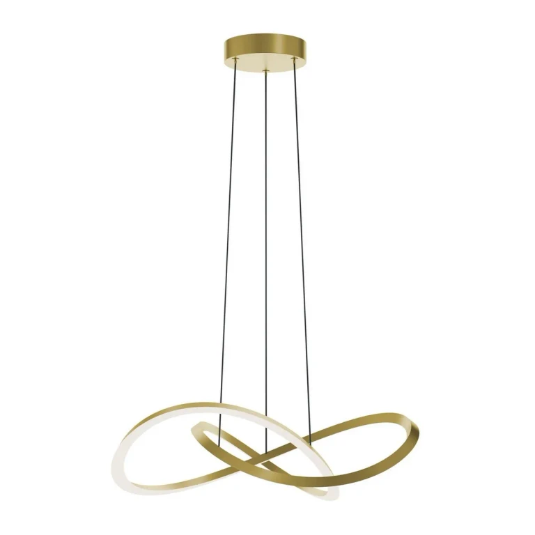Light Antique Brass LED Pendant from the Celeste Collection