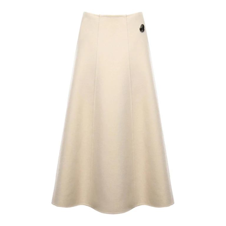 Moncler Jupe Midi - Blanc