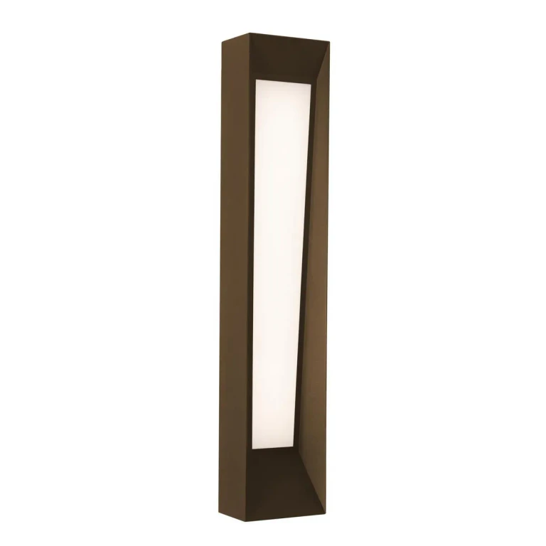 Bronze LED Outdoor Wall Sconce from the Rowan Collection