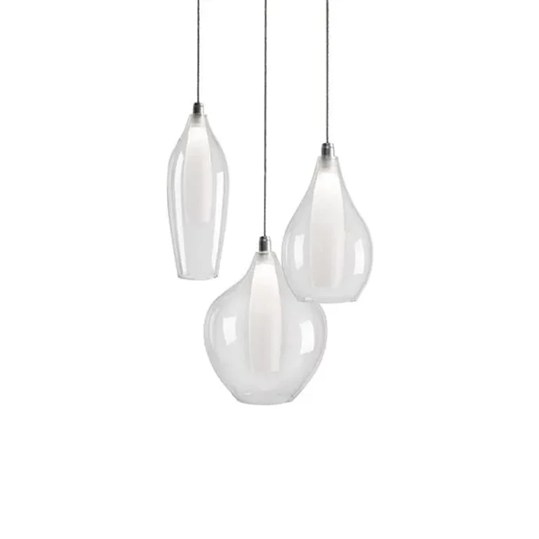 Kuzco Victoria LED Pendant Light in Chrome