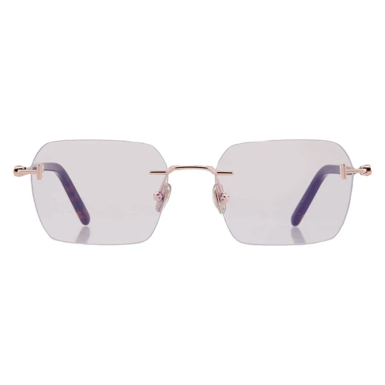 Tom Ford Rectangular Blue Light Glasses, 54mm