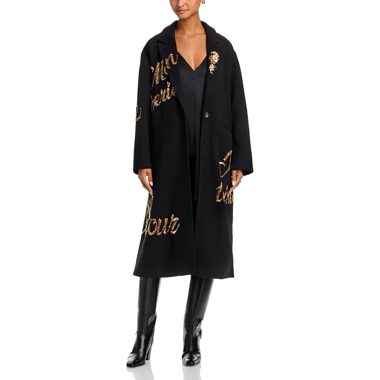 Cinq a Sept Sequined Coat