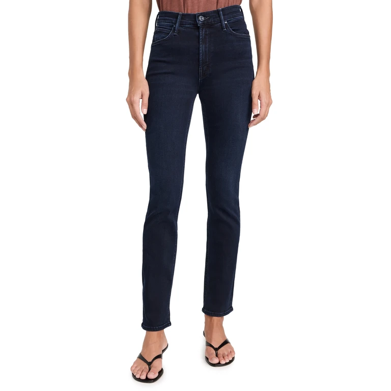 MOTHER The Mid Rise Dazzler Ankle Jeans Chip On My Shoulder 24