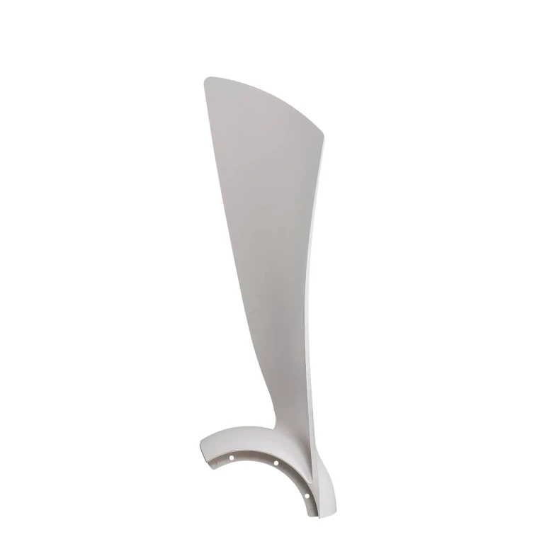Wrap Custom 44" Ceiling Fan Blade in White Washed-Set of 3