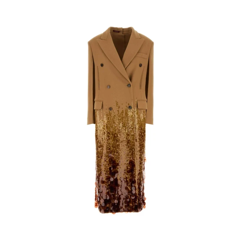 Gucci Camel Wool Coat