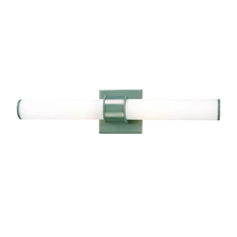 Mill Valley 2-Light 5" Bathroom Vanity Light in Satin Nickel