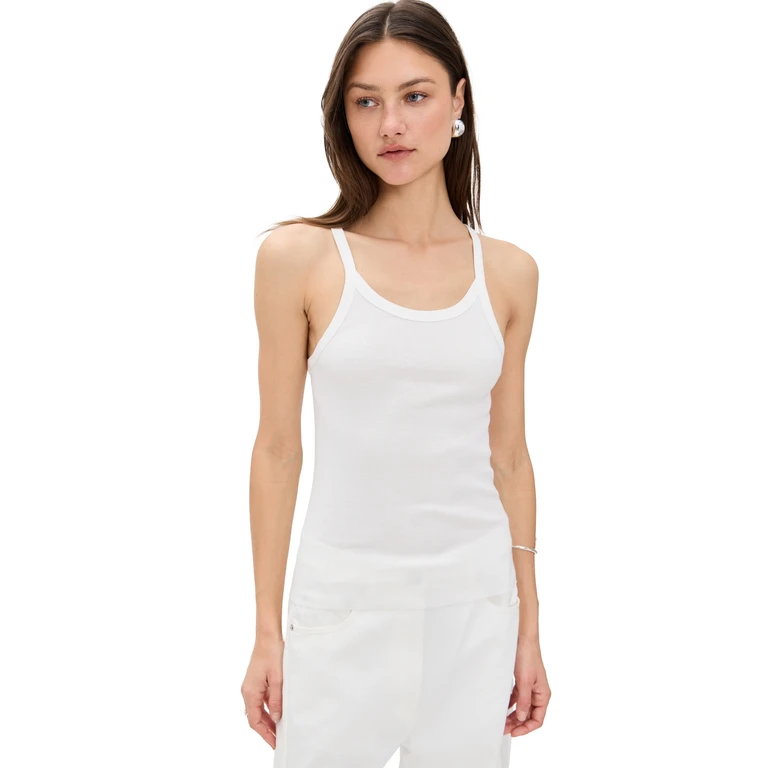 Éterne Rib Tank Ivory XL