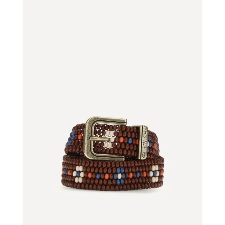 Ceinture Etro perlée à motif floral - Femme M