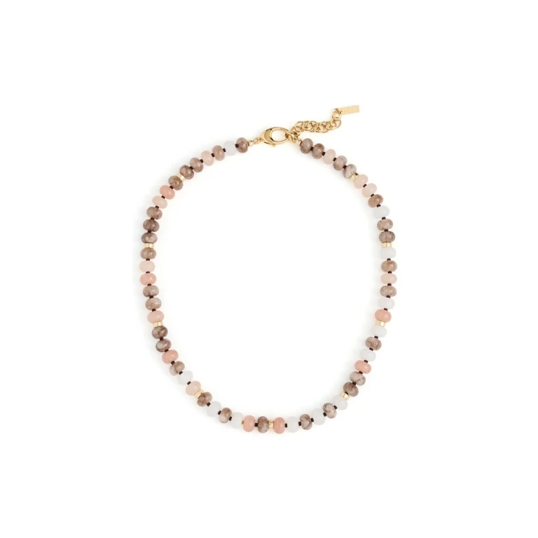 éliou Diero Necklace Pink/Brown One Size