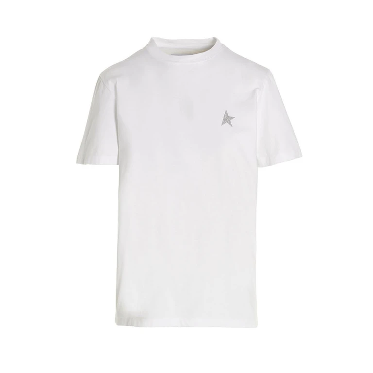 Golden Goose White Cotton T-Shirt - Women