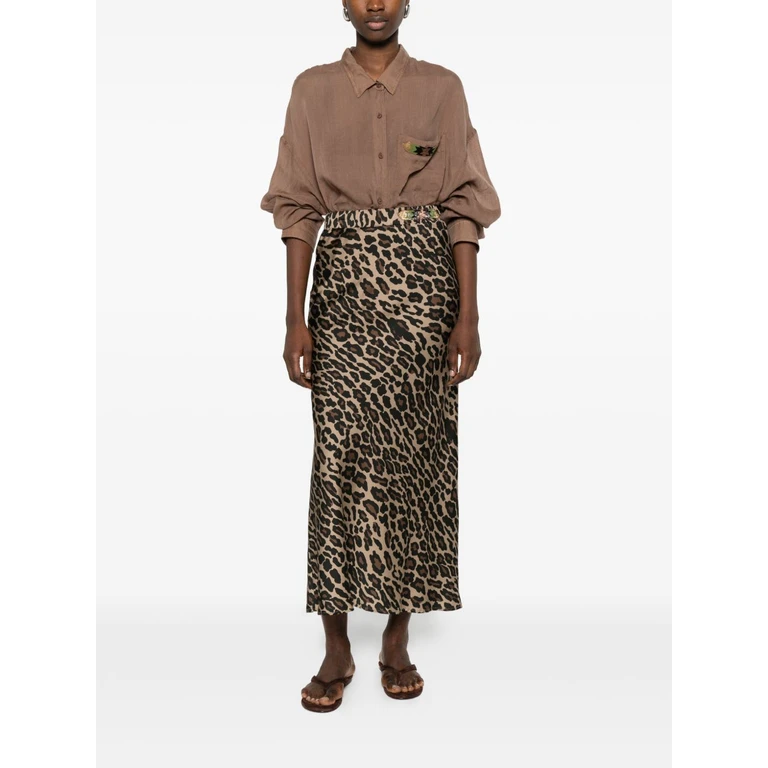 Bazar Deluxe Shirts Brown Lyocell - Women