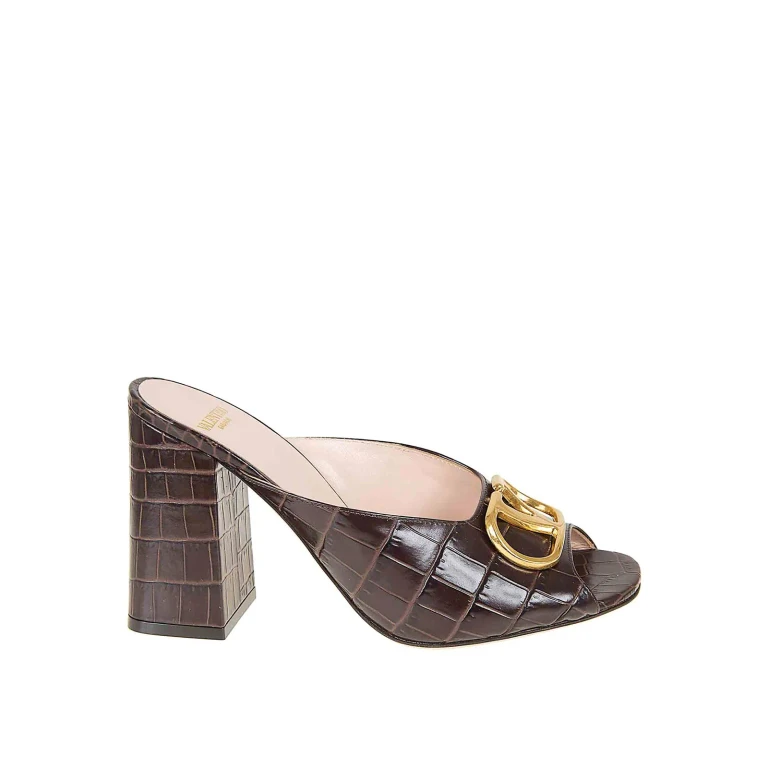 Valentino Garavani Tongs - Marron