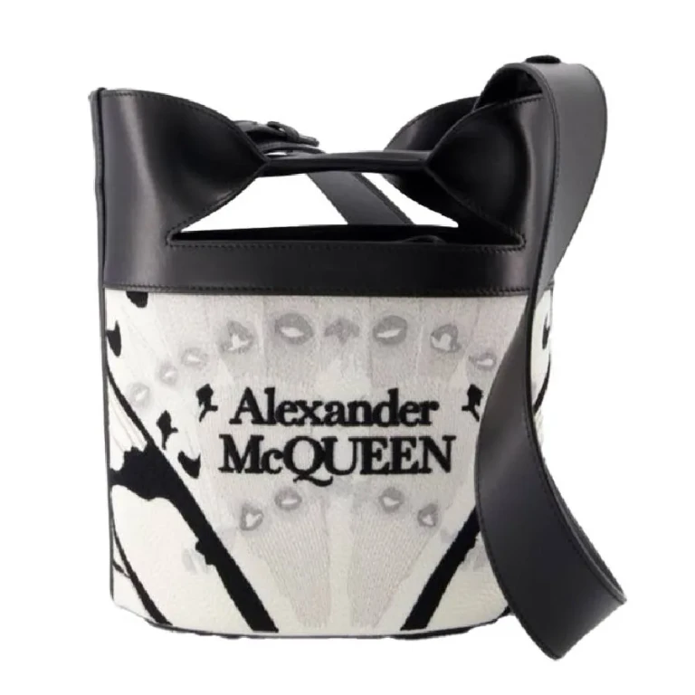 Alexander Mcqueen Bucket Bow Shoulder Bag