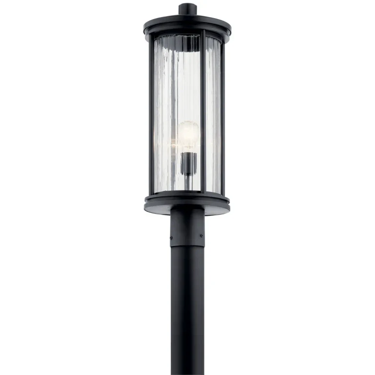 Barras 23" Outdoor Light in Black