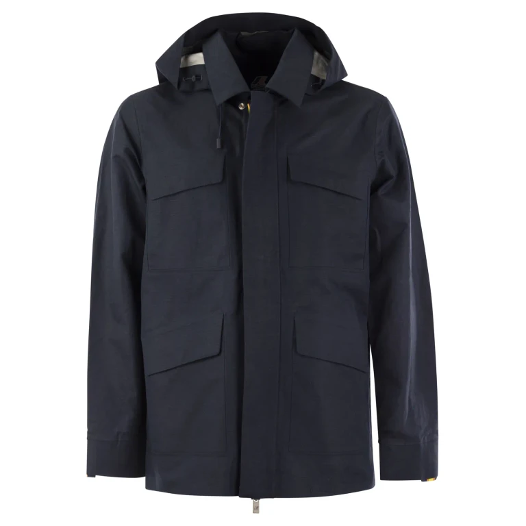 K-Way Erhal 亚麻混纺 2L 连帽夹克