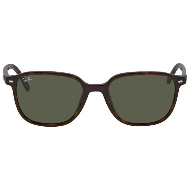 Ray Ban Leonard Green Classic G-15 Square Unisex Sunglasses RB2193 902/31 53
