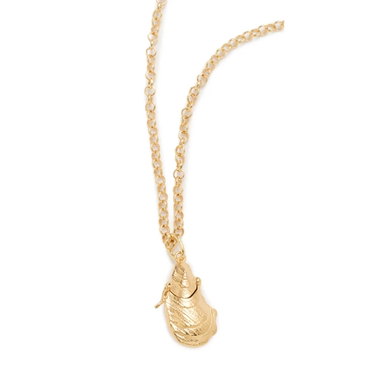 HART Oyster Vesta Case Necklace Gold One Size