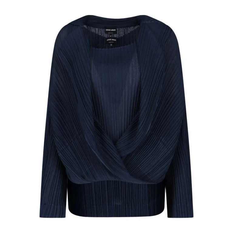 Giorgio Armani Top - Bleu