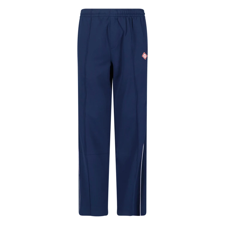 Casablanca Trousers Blue Polyamide - Men