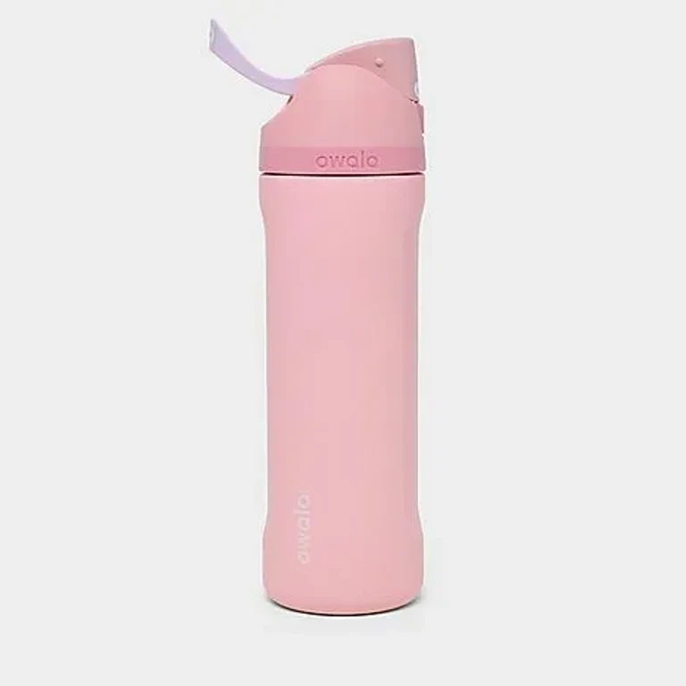 Owala FreeSip Water Bottle (24 oz) in Rose Quartz