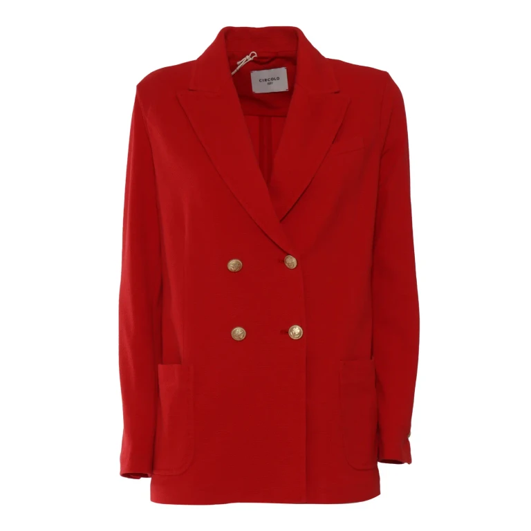 Circolo 1901 Oxford Double Breasted Jacket