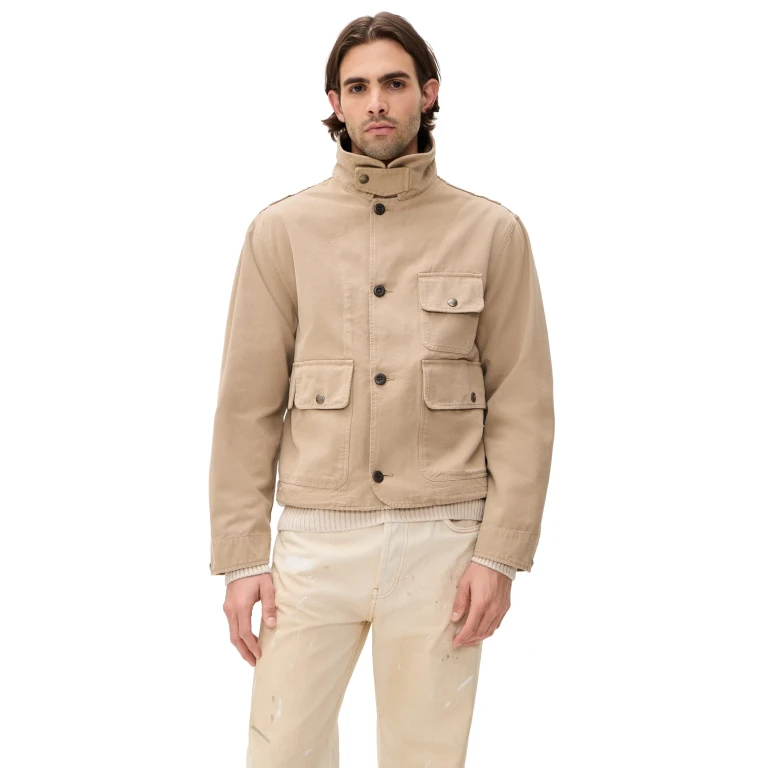 Knickerbocker Catskills Canvas Coat Khaki L