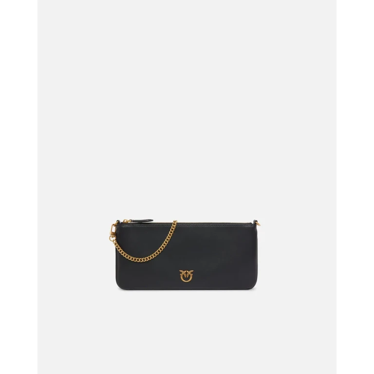 Pinko - Horizontal Flat Bag en cuir