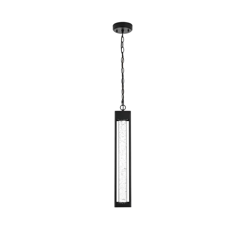 Black LED Outdoor Pendant from the Amaris Collection