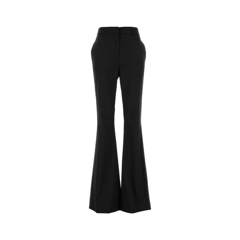 PT Torino Black Stretch Polyester Blend Pant