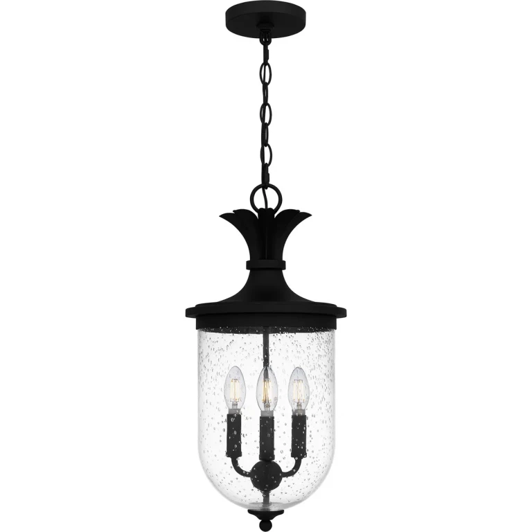 Earth Black Three Light Pendant from the Havana Collection