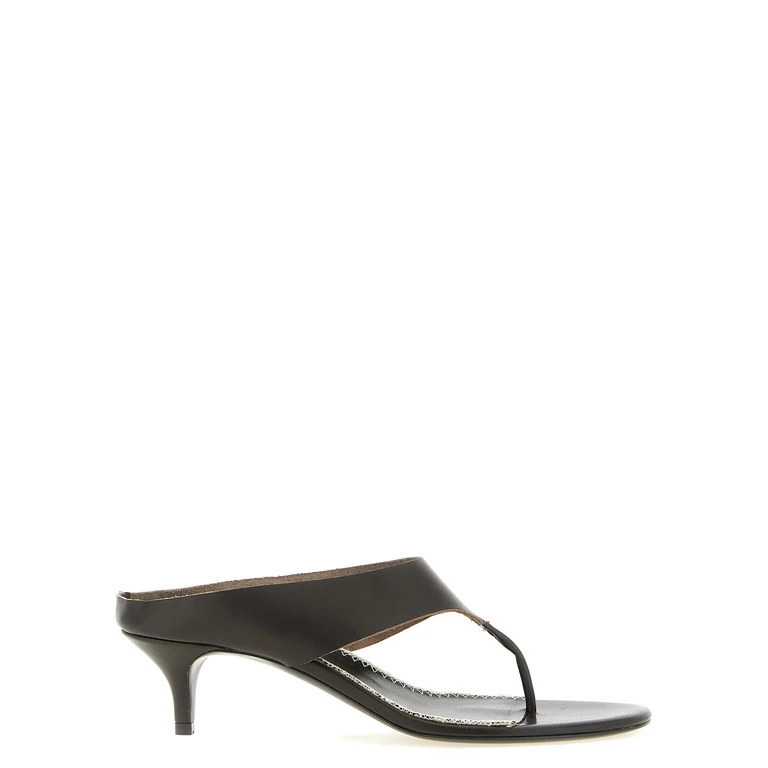 Magda Butrym Leather sandals Brown Napa - Women