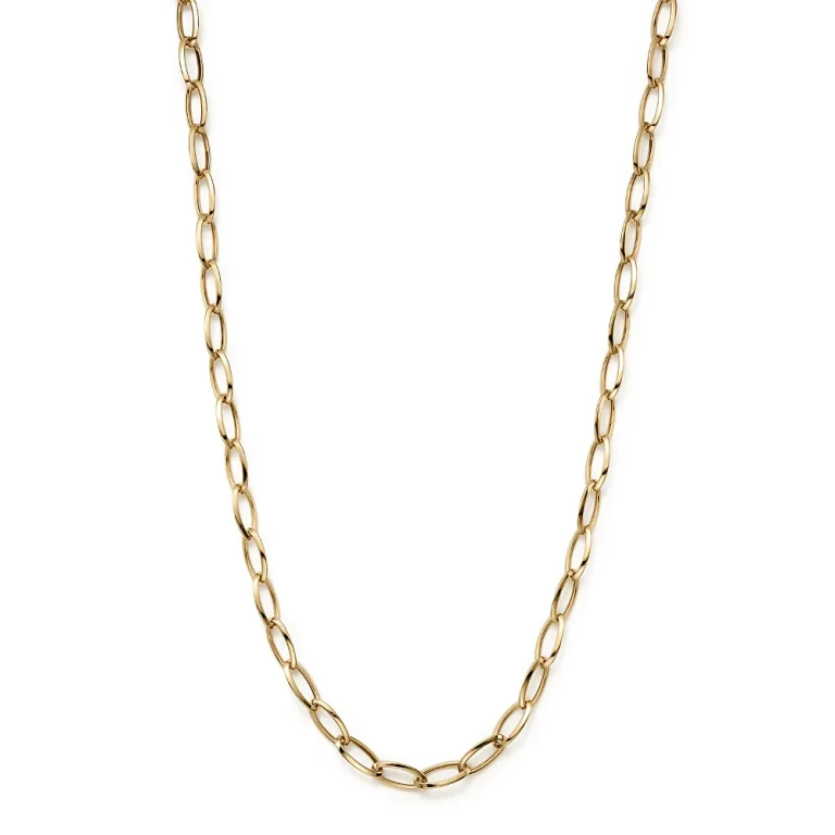 Roberto Coin 18K Yellow Gold Long Link Chain Necklace, 31