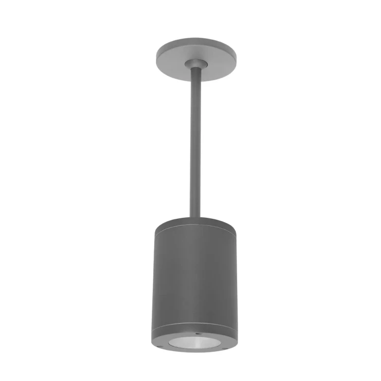 Graphite LED Pendant from the Tube Arch Collection