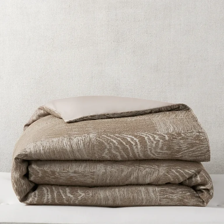 Textured Inlay Duvet Cover, Full/Queen - Exclusive