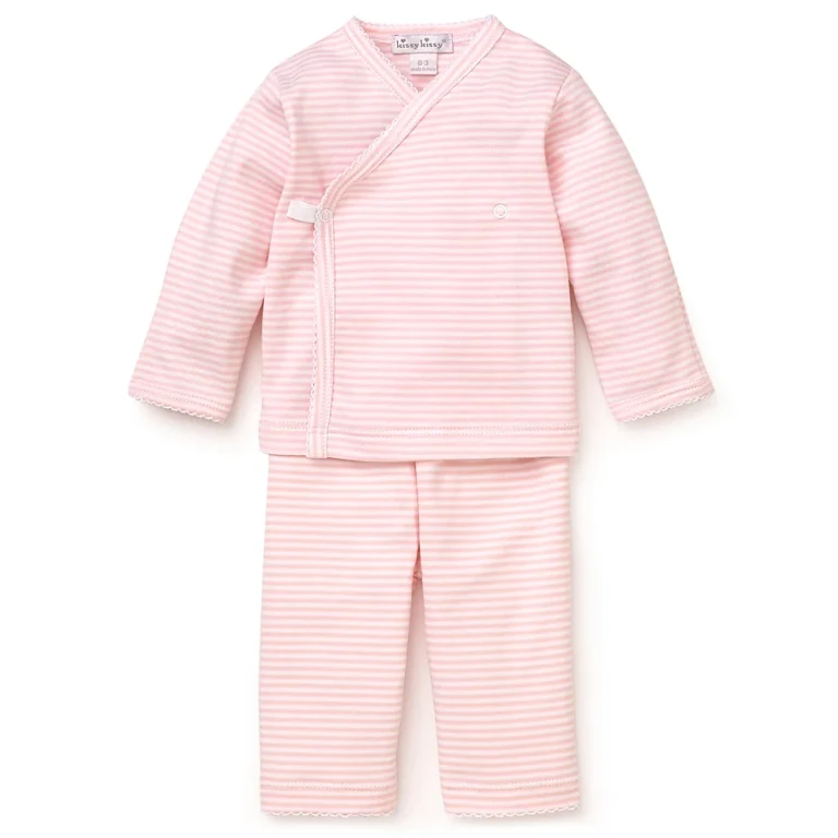 Kissy Kissy Boys' Wrap-Front Shirt & Pants - Baby