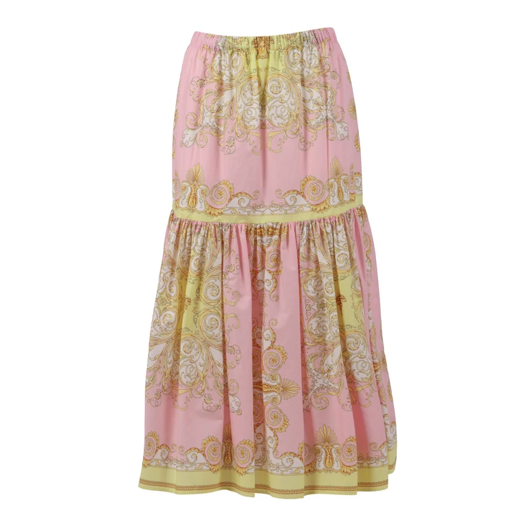 Versace SKIRT Pink Cotton