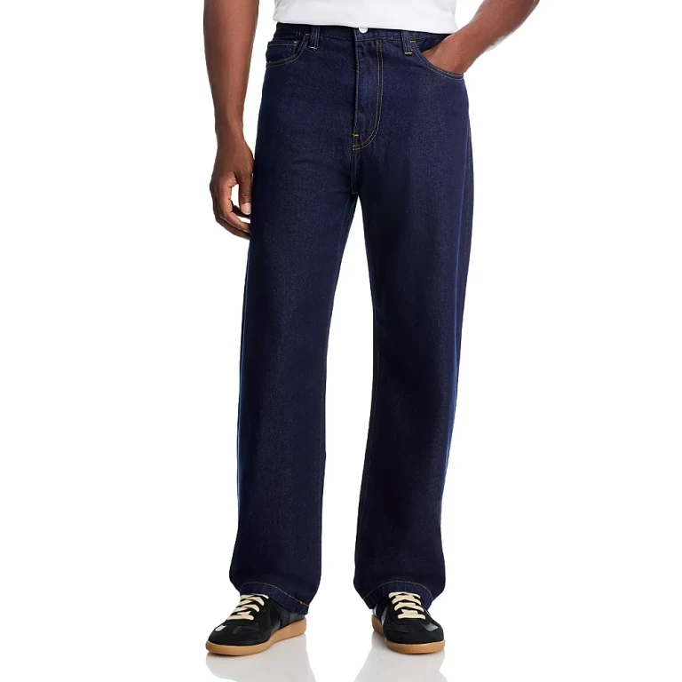 Carhartt Wip Landon Straight Fit Jeans in Rinse Blue