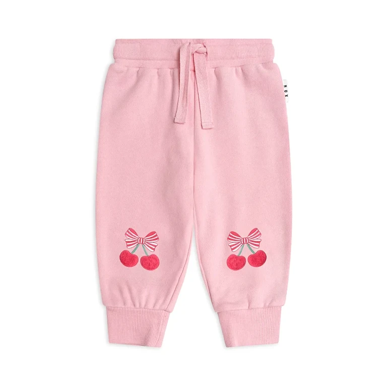 Huxbaby Girls' Cherry Pie Track Pants - Baby, Little Kid