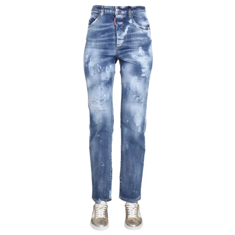 Jeans in denim da uomo Dsquared2 taglia 54