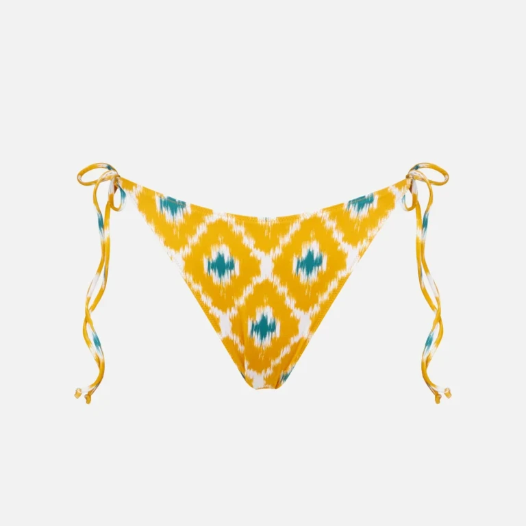 MC2 Saint Barth Marielle Multicolor Ikat Print Swim Briefs