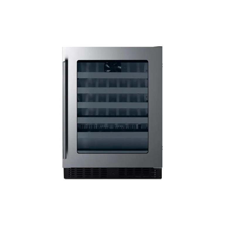 Summit 24" Wide Built-In Wine Cellar with Glass Door