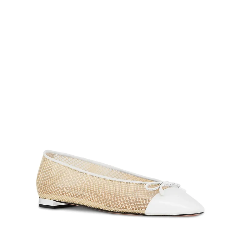Aquazzura Donna Gioia Mesh Flats