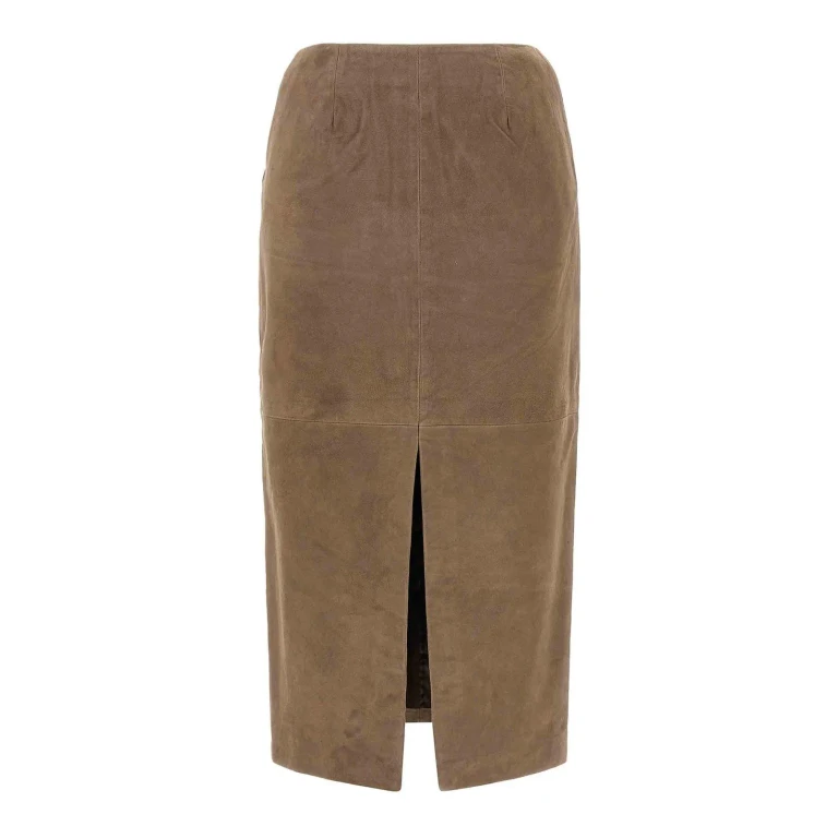 Jupe Midi - Beige (11530016831683)
