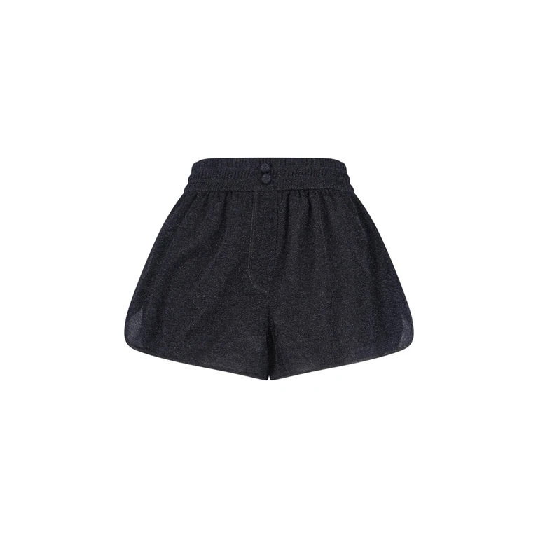 Oseree Gold Nylon Blend Shorts