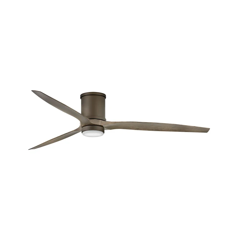 Metallic Matte Bronze 72"Ceiling Fan from the Hover Flush Collection