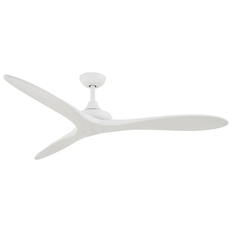Flat White 60"Ceiling Fan from the Vapor Collection