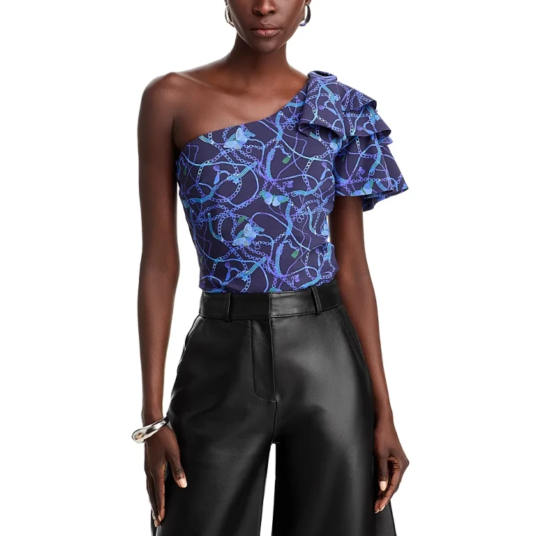 Chiara Boni La Petite Robe Bunrak Sje Print Top