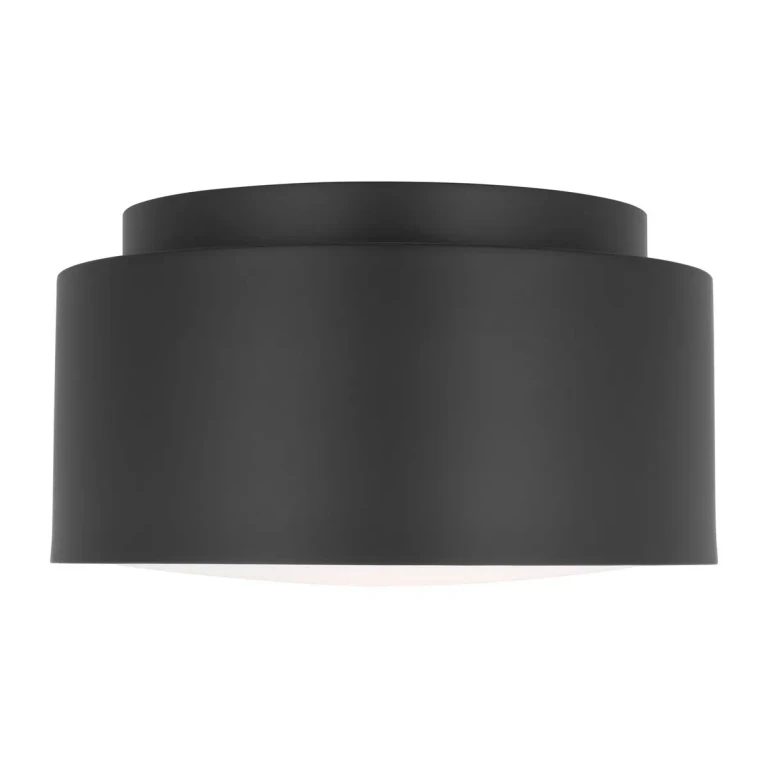 Midnight Black Flush Mount from the Dartmore Collection