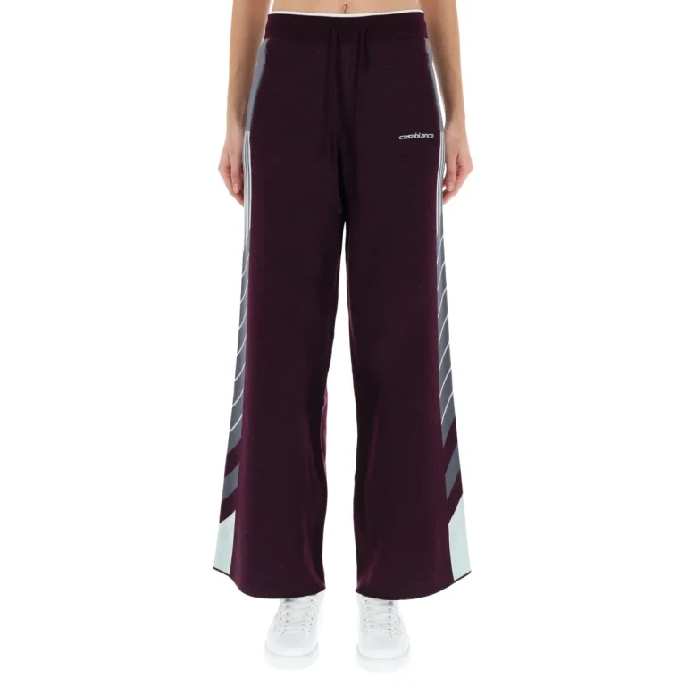 Casablanca diagonal Tennis Pants